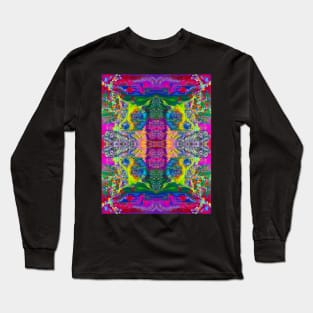 SLOW HEAVY METAL MUSIC PLAYING pattern Long Sleeve T-Shirt